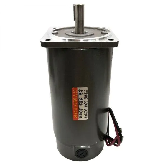 200W permanent magnet DC motor 220V 1800rpm high speed motor