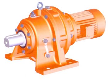 Shaft mounted geared motor in rubber industry BWED3922-121-Y7.5