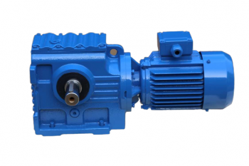 160 KW Guomao brand gear reducer GK167-Y160-4P-25.41-M5-270°
