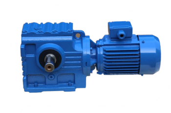 0.25 KW Guomao brand gear reducer GK57-Y0.25-4P-90.26-M3-180°