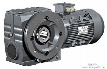 B5 flange-mounted with hollow shaft Industrial Gear motor GKAF47-Y1.5-4P-15.86-M5-90°