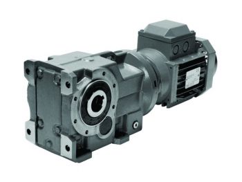 Electric motor and gearbox combination GKAZ47-Y2.2-4P-12.19-M3-180°