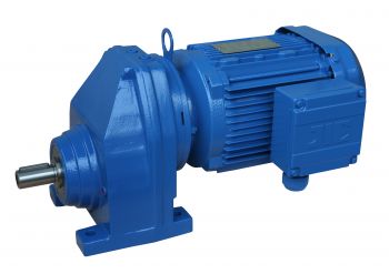 Inline Helical Gearmotors GRX57-Y0.25-6P-4.35-M1-90°