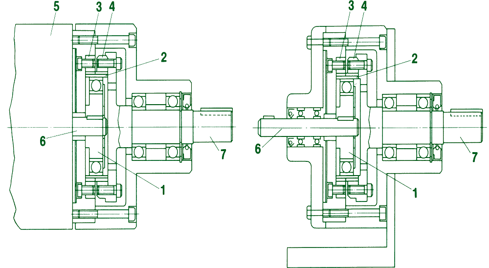 High torque helical in-line shaft 3hp R777 series helic gear motor with multi ratio options