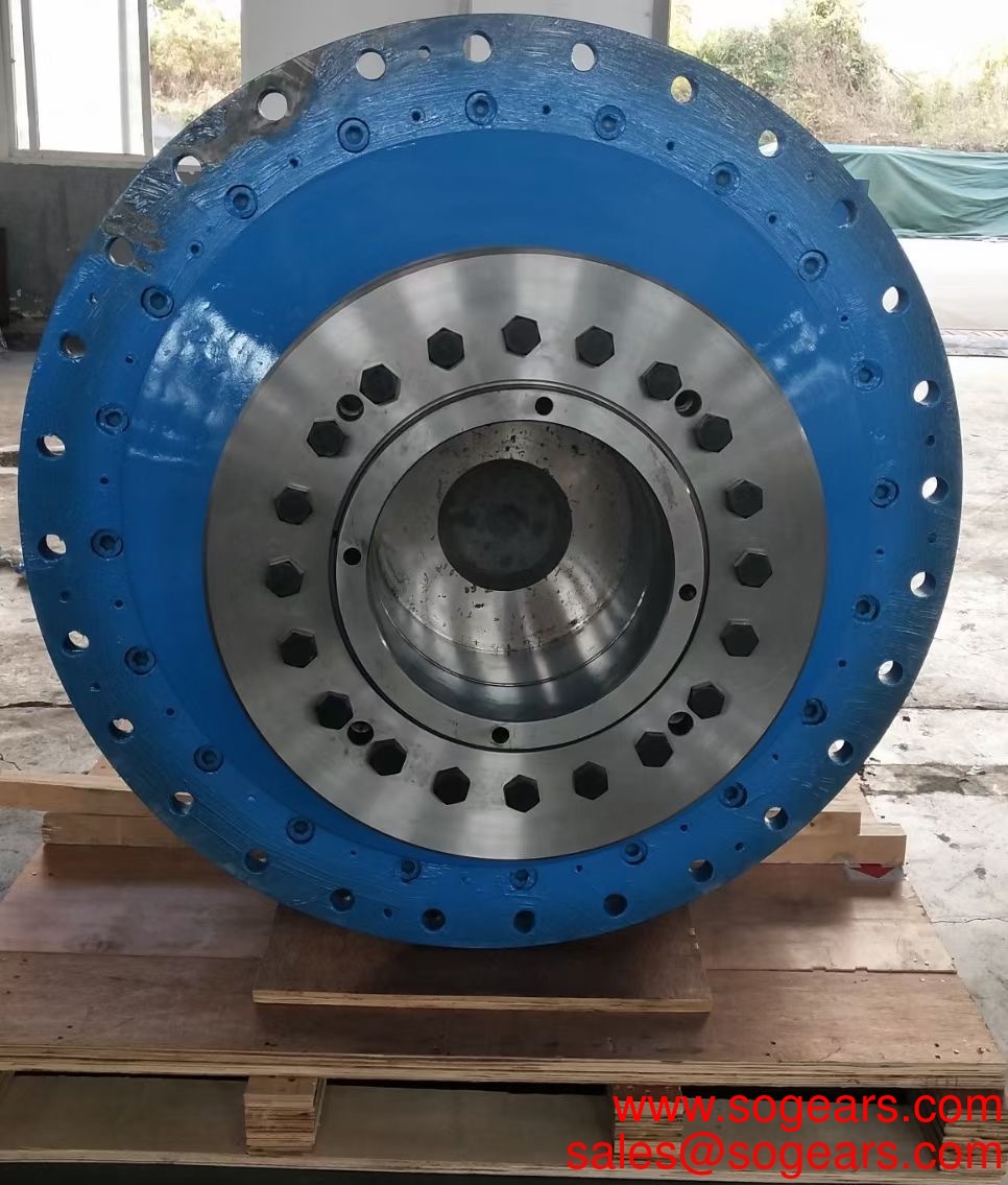 TRC series helical gearbox speed reducer electric motor helical gearbox reduction gear motor