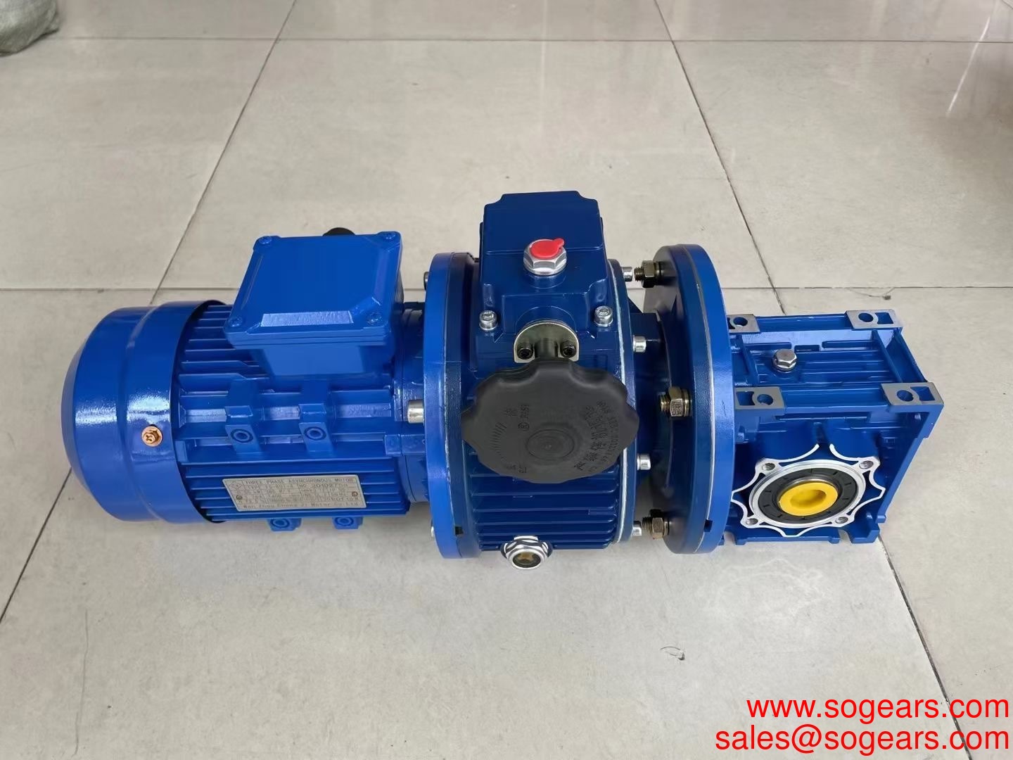 S series solid shaft helical worm gearbox tractor pto multiplier gearbox 11kw gearbox marine