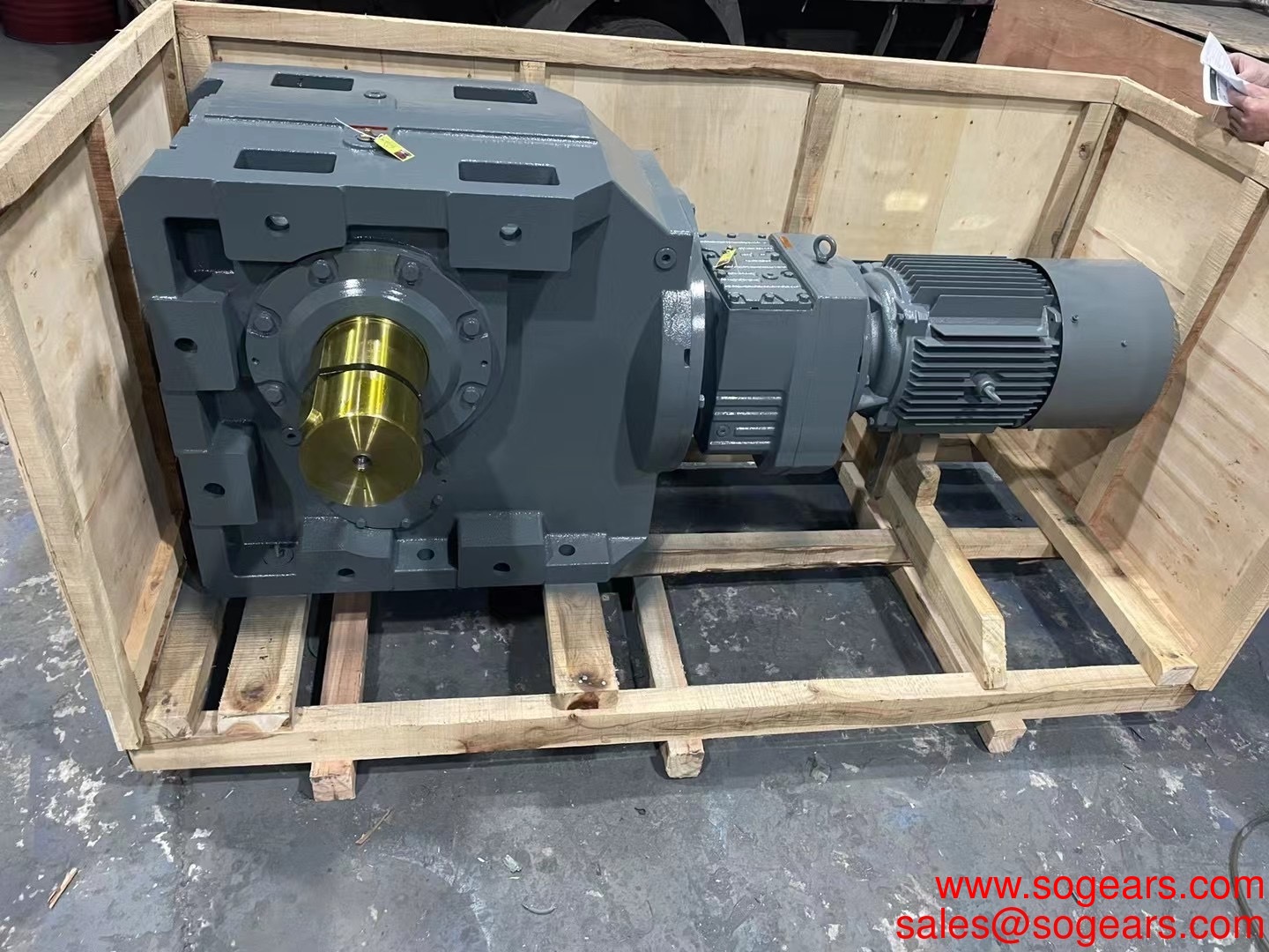 High precision integrated gear box 5.25 modulus cnc gearboxs all-in-one machine cnc gear box