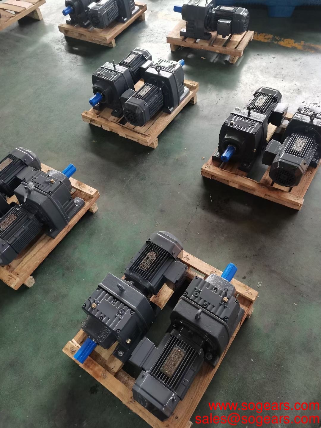 High power speed gear reducer industrial gearbox for concrete mixer mechanical variator drive power transmission